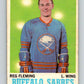 1970-71 O-Pee-Chee #128 Reg Fleming  Buffalo Sabres  V2696