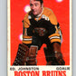1970-71 O-Pee-Chee #133 Ed Johnston  Boston Bruins  V2709