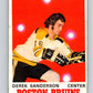 1970-71 O-Pee-Chee #136 Derek Sanderson  Boston Bruins  V2719