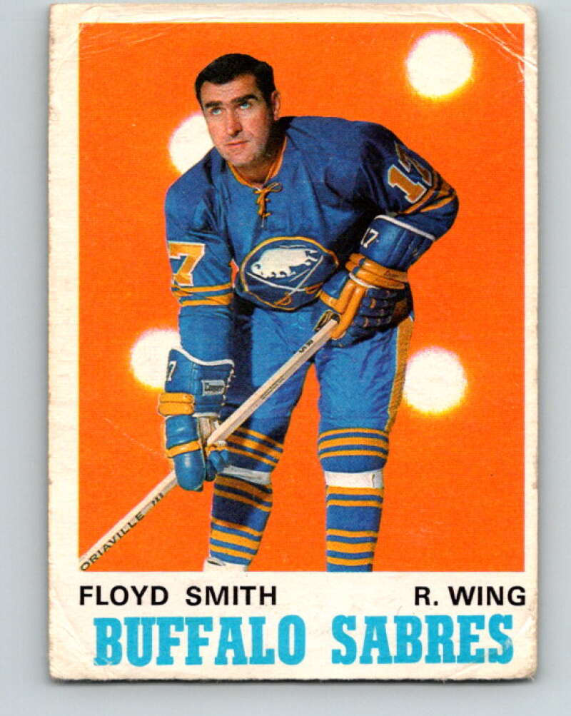 1970-71 O-Pee-Chee #140 Floyd Smith  Buffalo Sabres  V2737