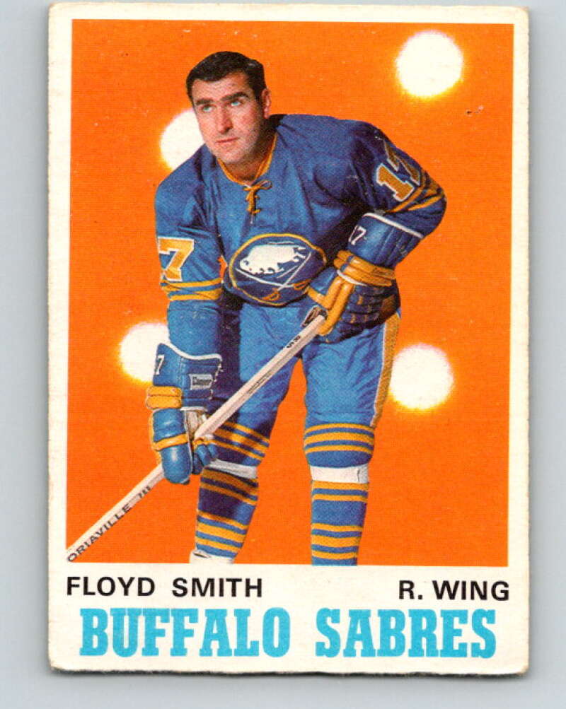 1970-71 O-Pee-Chee #140 Floyd Smith  Buffalo Sabres  V2738