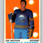 1970-71 O-Pee-Chee #144 Jim Watson  Buffalo Sabres  V2744