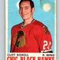 1970-71 O-Pee-Chee #147 Cliff Koroll  RC Rookie Chicago Blackhawks  V2756