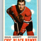 1970-71 O-Pee-Chee #150 Doug Jarrett  Chicago Blackhawks  V2765