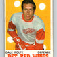 1970-71 O-Pee-Chee #156 Dale Rolfe  Detroit Red Wings  V2782