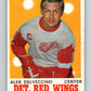 1970-71 O-Pee-Chee #157 Alex Delvecchio  Detroit Red Wings  V2787