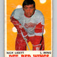 1970-71 O-Pee-Chee #158 Nick Libett  Detroit Red Wings  V2789