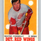 1970-71 O-Pee-Chee #159 Wayne Connelly  Detroit Red Wings  V2793