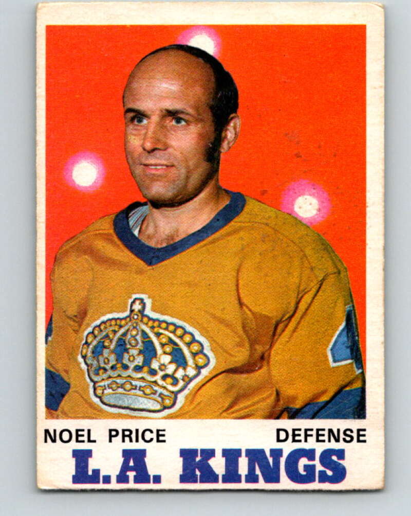 1970-71 O-Pee-Chee #163 Noel Price  Los Angeles Kings  V2809