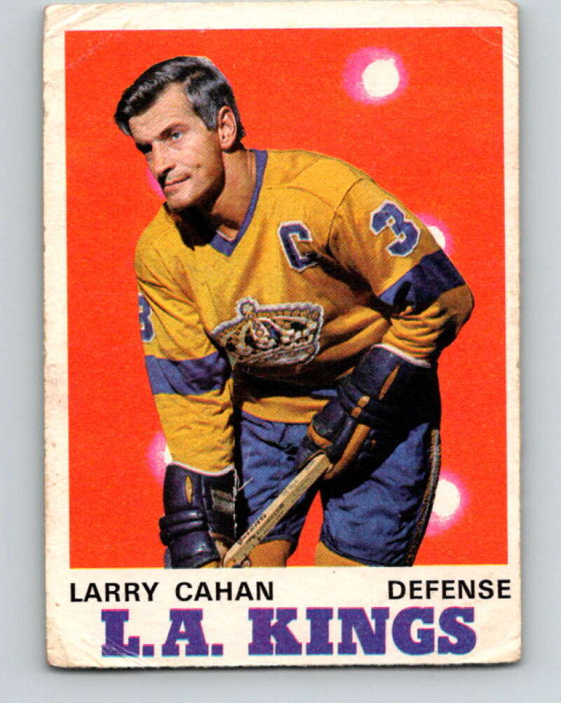 1970-71 O-Pee-Chee #164 Larry Cahan  Los Angeles Kings  V2814