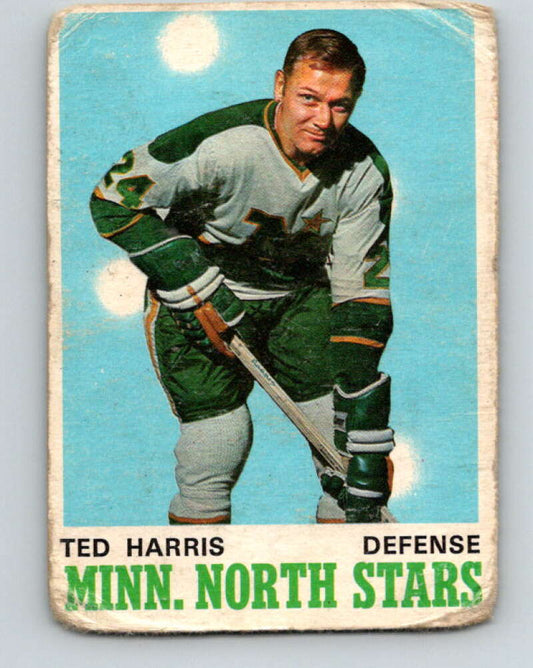 1970-71 O-Pee-Chee #166 Ted Harris  Minnesota North Stars  V2819