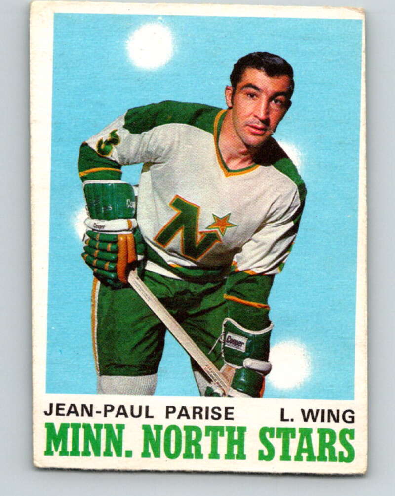 1970-71 O-Pee-Chee #168 J.P. Parise  Minnesota North Stars  V2828