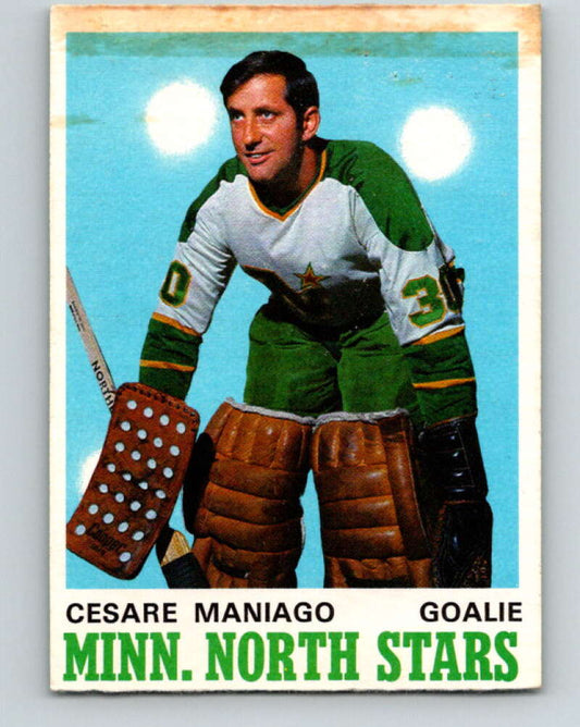 1970-71 O-Pee-Chee #173 Cesare Maniago  Minnesota North Stars  V2842