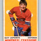 1970-71 O-Pee-Chee #177 Guy Lapointe  RC Rookie Montreal Canadiens  V2856