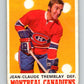 1970-71 O-Pee-Chee #178 J.C. Tremblay  Montreal Canadiens  V2863
