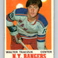 1970-71 O-Pee-Chee #180 Walt Tkaczuk  New York Rangers  V2872