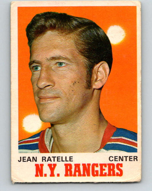 1970-71 O-Pee-Chee #181 Jean Ratelle  New York Rangers  V2877