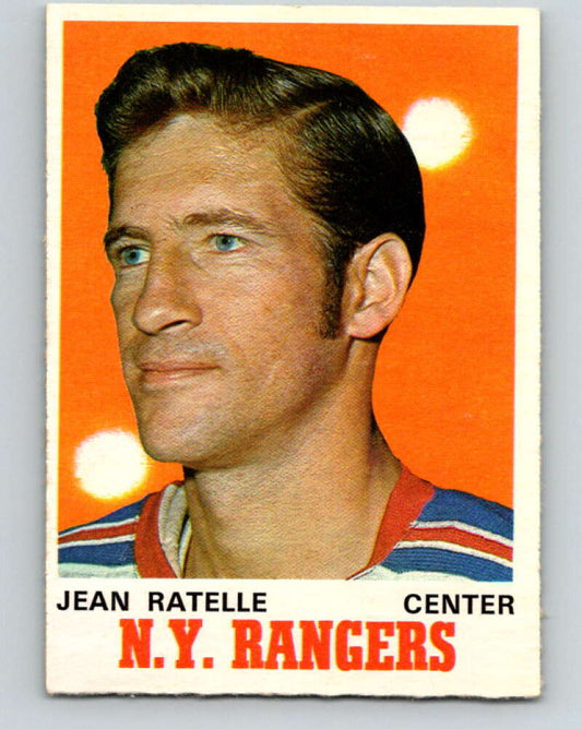 1970-71 O-Pee-Chee #181 Jean Ratelle  New York Rangers  V2881