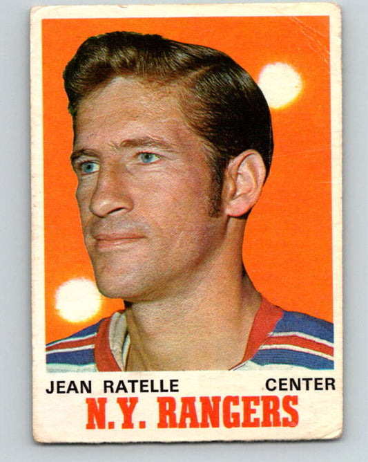1970-71 O-Pee-Chee #181 Jean Ratelle  New York Rangers  V2882