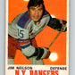 1970-71 O-Pee-Chee #185 Jim Neilson  New York Rangers  V2898