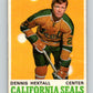 1970-71 O-Pee-Chee #186 Dennis Hextall  California Golden Seals  V2903