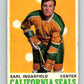 1970-71 O-Pee-Chee #191 Earl Ingarfield  California Golden Seals  V2917