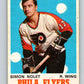 1970-71 O-Pee-Chee #194 Simon Nolet  Philadelphia Flyers  V2924