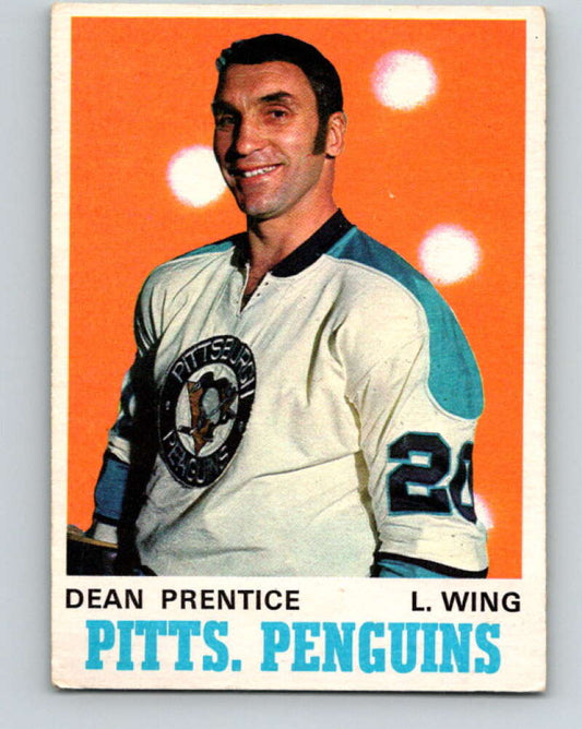 1970-71 O-Pee-Chee #201 Dean Prentice  Pittsburgh Penguins  V2941