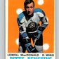 1970-71 O-Pee-Chee #206 Lowell MacDonald  Pittsburgh Penguins  V2971