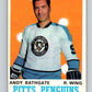 1970-71 O-Pee-Chee #207 Andy Bathgate  Pittsburgh Penguins  V2973