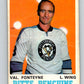 1970-71 O-Pee-Chee #208 Val Fonteyne  Pittsburgh Penguins  V2979