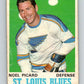 1970-71 O-Pee-Chee #212 Noel Picard  St. Louis Blues  V2995