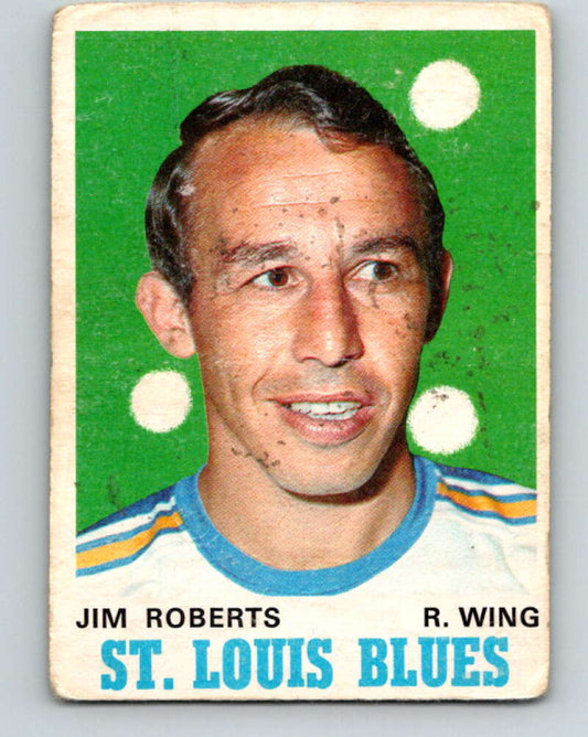 1970-71 O-Pee-Chee #213 Jim Roberts  St. Louis Blues  V2997