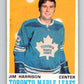 1970-71 O-Pee-Chee #220 Jim Harrison  RC Rookie Toronto Maple Leafs  V3016