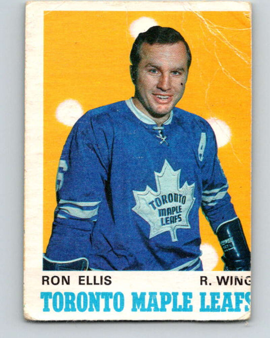 1970-71 O-Pee-Chee #221 Ron Ellis  Toronto Maple Leafs  V3018