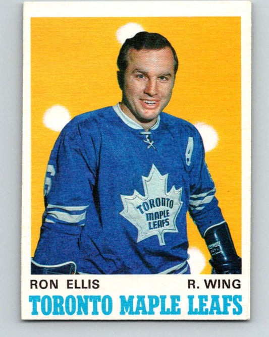 1970-71 O-Pee-Chee #221 Ron Ellis  Toronto Maple Leafs  V3022