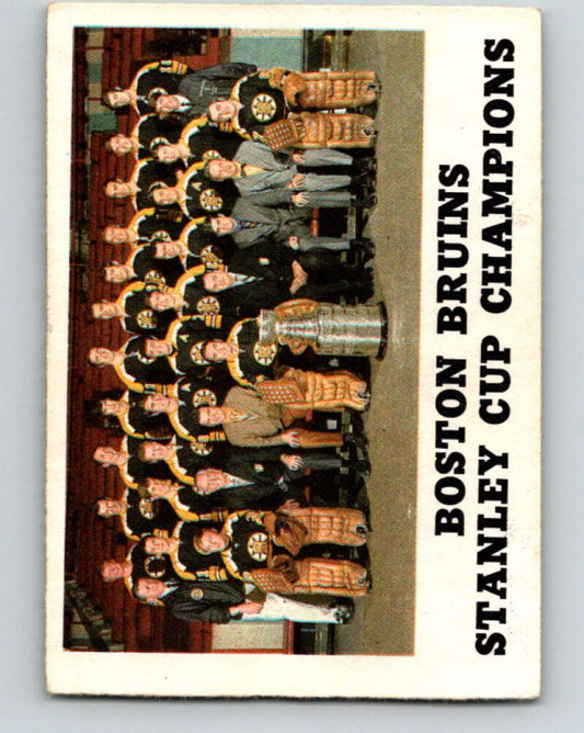 1970-71 O-Pee-Chee #232 Stanley Cup Champs Boston Bruins V3046