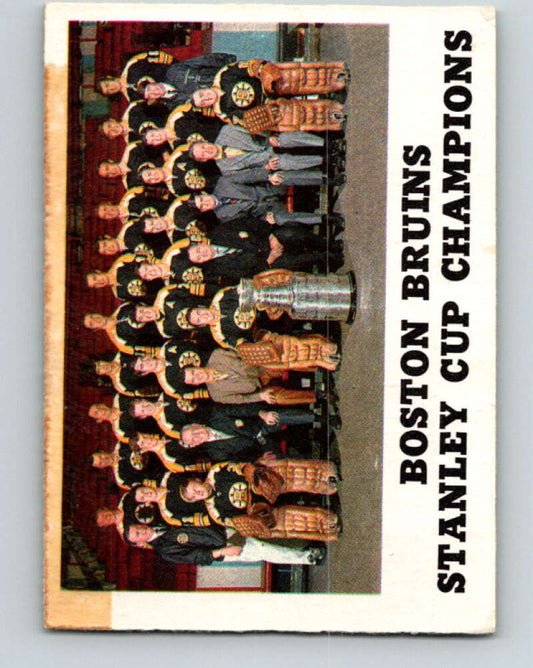 1970-71 O-Pee-Chee #232 Stanley Cup Champs Boston Bruins V3049