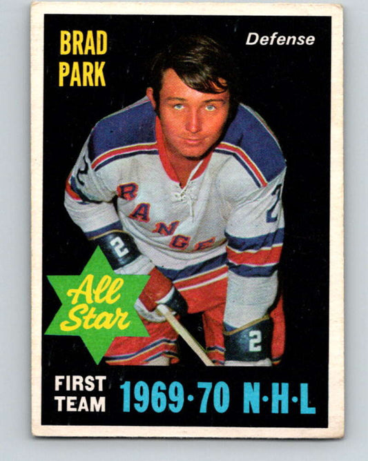 1970-71 O-Pee-Chee #239 Brad Park AS  New York Rangers  V3069