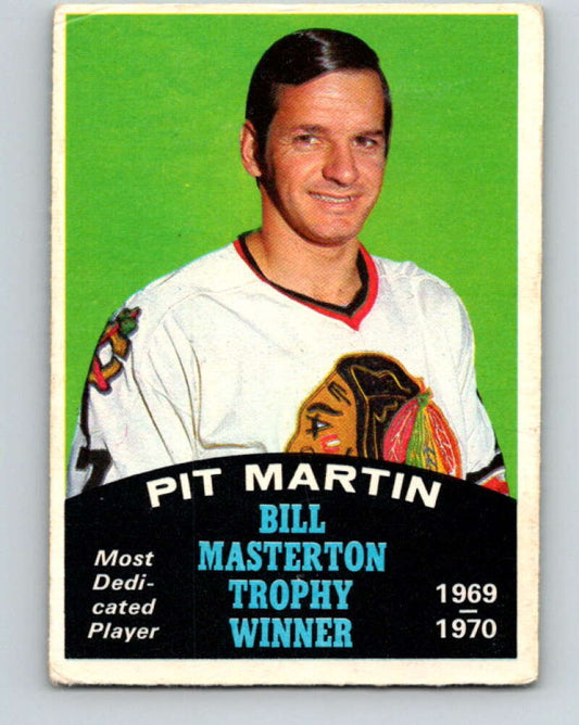1970-71 O-Pee-Chee #253 Pit Martin Masterton Award   V3110
