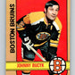1972-73 O-Pee-Chee #1 Johnny Bucyk  Boston Bruins  V3137