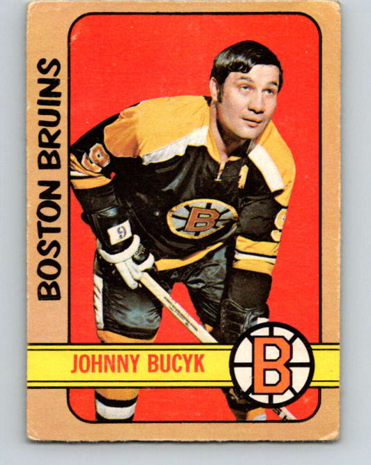 1972-73 O-Pee-Chee #1 Johnny Bucyk  Boston Bruins  V3142