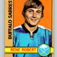 1972-73 O-Pee-Chee #2 Rene Robert  RC Rookie Buffalo Sabres  V3148