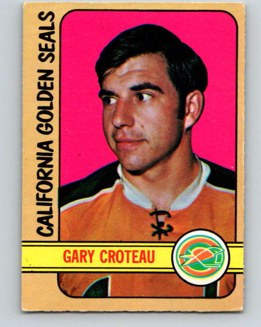 1972-73 O-Pee-Chee #3 Gary Croteau  California Golden Seals  V3156