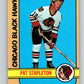 1972-73 O-Pee-Chee #4 Pat Stapleton  Chicago Blackhawks  V3160