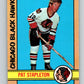 1972-73 O-Pee-Chee #4 Pat Stapleton  Chicago Blackhawks  V3161