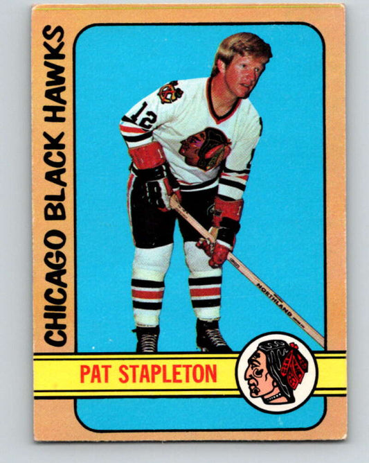 1972-73 O-Pee-Chee #4 Pat Stapleton  Chicago Blackhawks  V3161