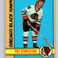 1972-73 O-Pee-Chee #4 Pat Stapleton  Chicago Blackhawks  V3162