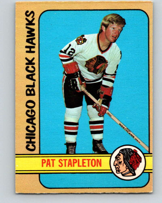 1972-73 O-Pee-Chee #4 Pat Stapleton  Chicago Blackhawks  V3162