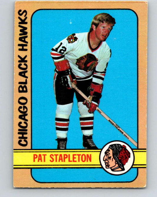 1972-73 O-Pee-Chee #4 Pat Stapleton  Chicago Blackhawks  V3166